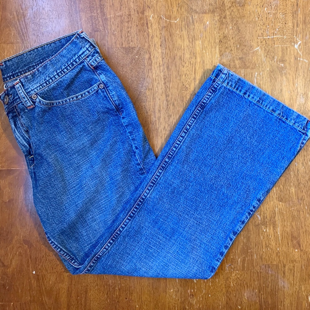 Vintage Lucky Brand Dungarees by Gene Montesano